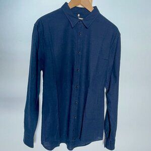 Levi's Made & Crafted - Button Up Longsleeve - Indigo Blue - Size 2 (Medium)
